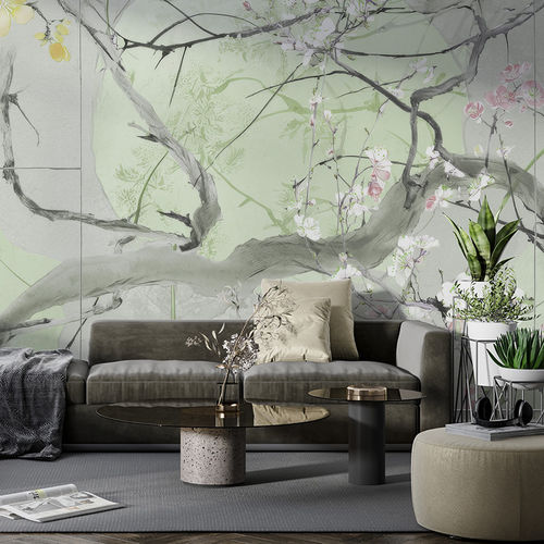 Orient-Tapete - BLOSSOM LATTICE - jaWalls - Blumenmotive / orientalisches Motiv / Blumenmotiv