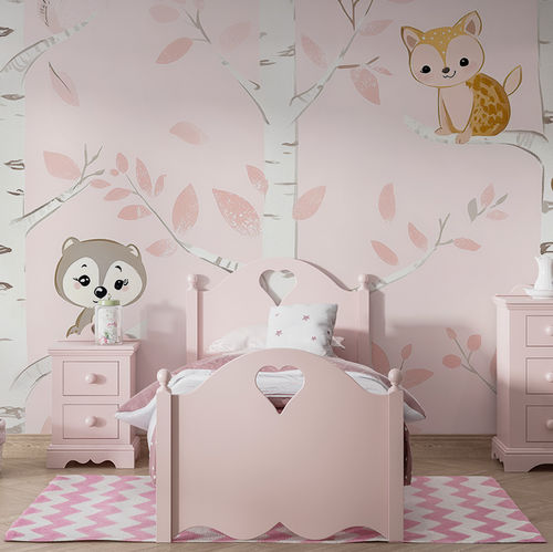Moderne Tapete - GLITTER GROVE - jaWalls - Vlies / Stoff / Polyester