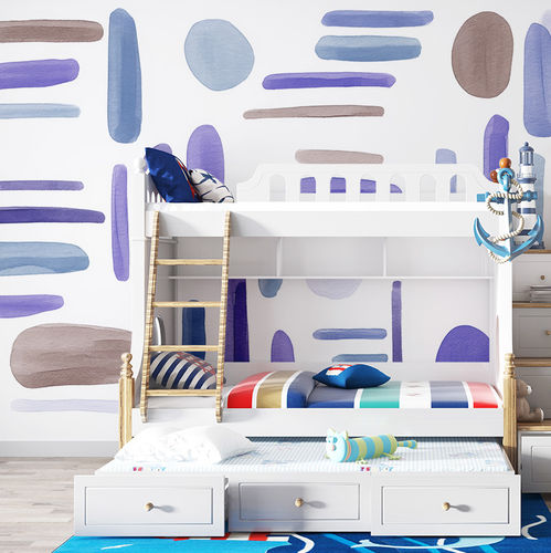 Moderne Tapete - SUNNY HAZE - jaWalls - Vlies / mehrfarbig / Kunstdruck