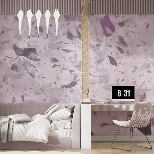 Moderne Tapete - FRAGMENTED NOIR - jaWalls - Motiv / mehrfarbig / geometrisches Muster