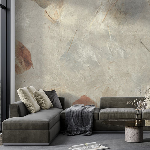 Moderne Tapete - BOTANICAL TRACE - jaWalls - Naturmotiv / Blumenmotive / Stoffoptik