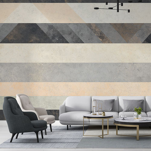 Moderne Tapete - RADIANT TRIAD - jaWalls - Vlies / geometrisches Muster / individuell gestaltbar