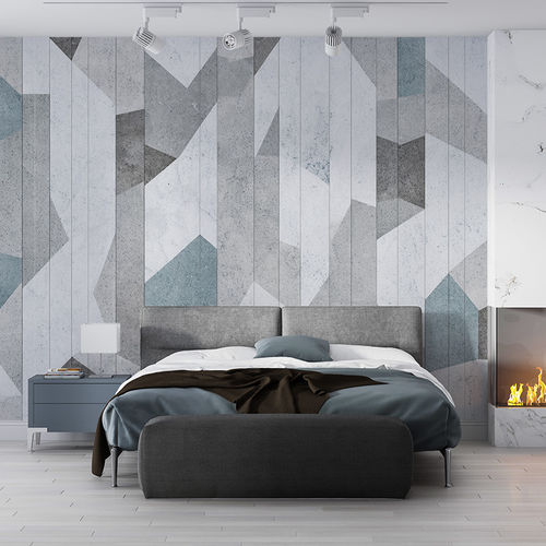 Moderne Tapete - COVE STRUCTURE - jaWalls - geometrisches Muster / Motiv / Steinoptik