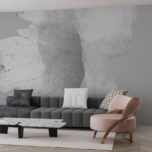 Moderne Tapete - FOSSIL MEMORY - jaWalls - Vlies / Naturmotiv / monochrom
