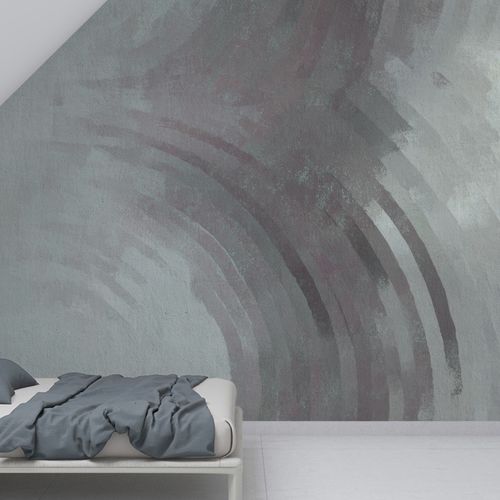 Moderne Tapete - GENTLE FLOW - jaWalls - abstraktes Motiv / individuell gestaltbar / Wellenmotiv