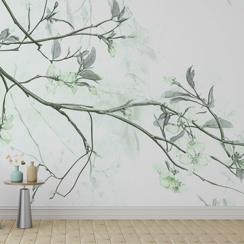 Moderne Tapete - SPRING TAILS - jaWalls - Vlies / Motiv / Blumenmotive