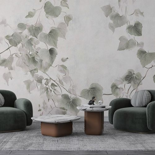 Moderne Tapete - SILENT IVY - jaWalls - Vlies / Synthetik / Naturmotiv