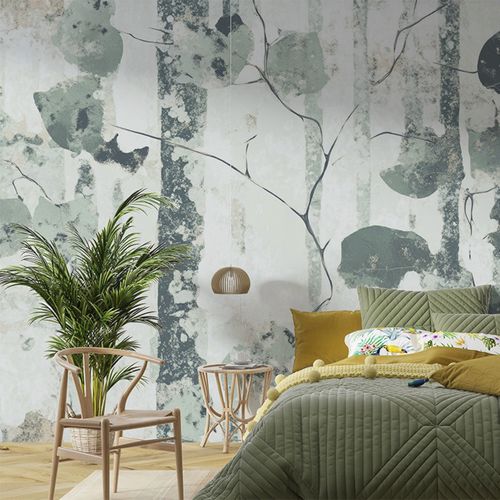 Tapete / minimalistisches Design - ENCHANTED GROVE - jaWalls - Vlies / Stoff / Polyester