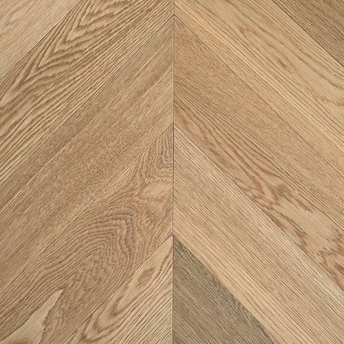 Mehrschichtparkett - HERSTM-OAK240 - lesna - Eiche / Fischgrät / gebürstet
