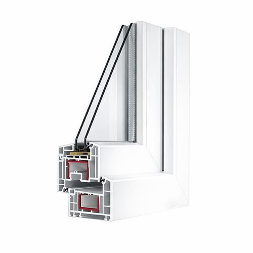 PVC-Fenster - EURO Series - lesna - mit Doppelverglasung / Akustik / isolierend
