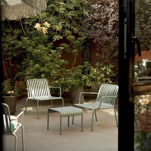 Modernes Lounge-Gartenmöbel - GABY - TICKET FOR THE MOON - minimalistisches Design / Metall / für Privatgebrauch