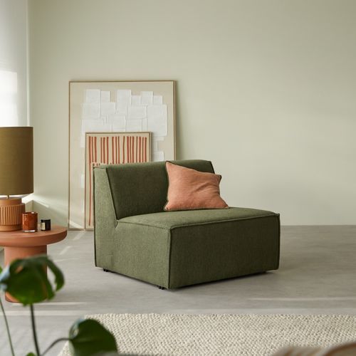 Moderner Sessel - DARIO - Tikamoon - Stoff / Polyester / maßgefertigt