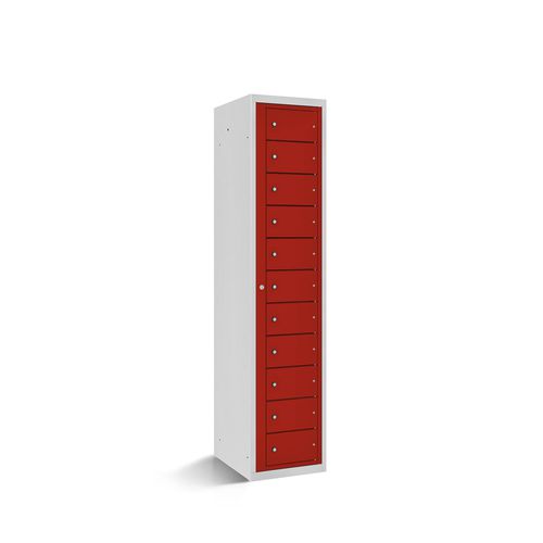 Stahlblechfach - 1421-011100-0401112_V.479 - Lockeel - pulverbeschichteter Stahl / Standard / mit Schlüssel