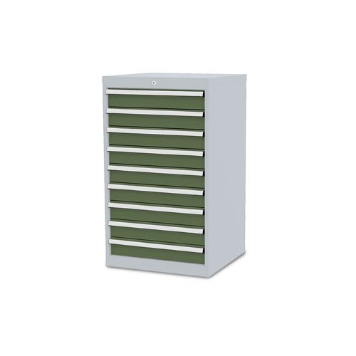 Bodenstehendes Ablagemöbel - 3311-CL6H100900_V.1227 - Lockeel - modern / für Gewerbegebrauch / Stahl