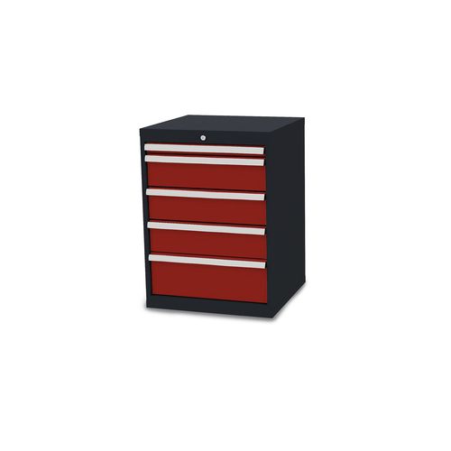 Bodenstehendes Ablagemöbel - 3311-CL6H081031_V.1583 - Lockeel - modern / für Gewerbegebrauch / Stahl
