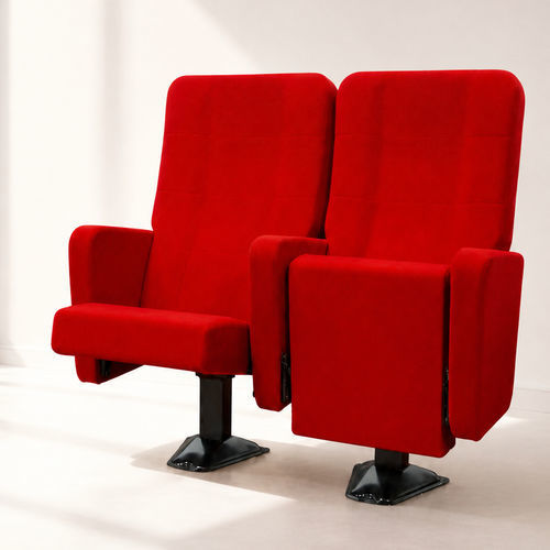 Moderner Auditoriumsessel - RP OPERÀ  - Lino Sonego - Samt / Polyethylen / Polyurethan