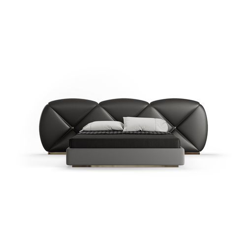Doppelbett - DIAMOND - Bablanc - modern / Kopfteil / Polster