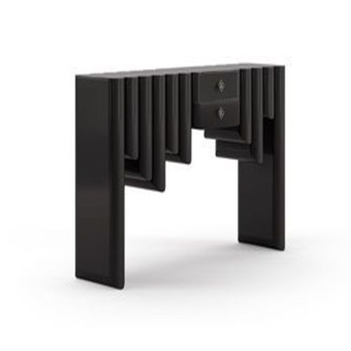 Moderner Konsolentisch - THIERRY - Bablanc - Messing / Gestell aus Messing / Skulptur