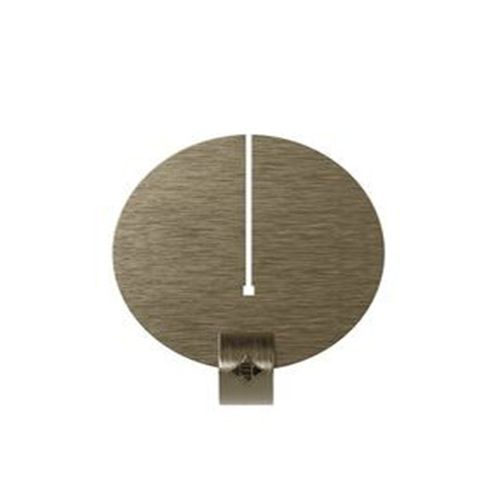 Wandleuchte / minimalistisches Design - CRONICS - Bablanc - für den Innenraum / gebürstetes Messing / kreisförmig