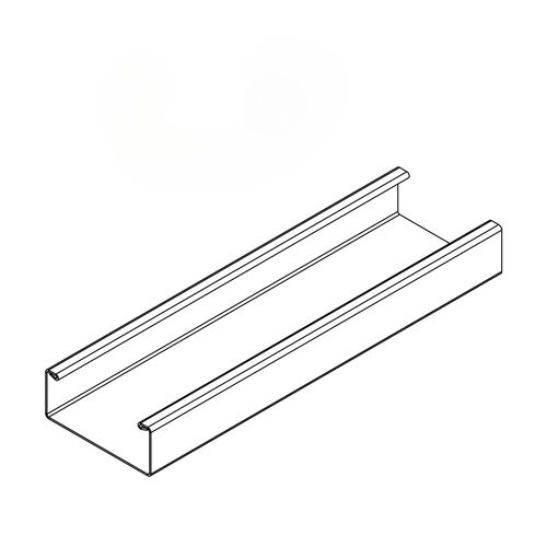 Metallprofil - SP - Vertebra - C / für Fassaden / für Trennwand