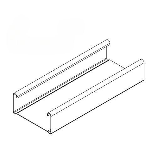 Metallprofil - GF 60/27 - Vertebra - C / für Fassaden / für Tür