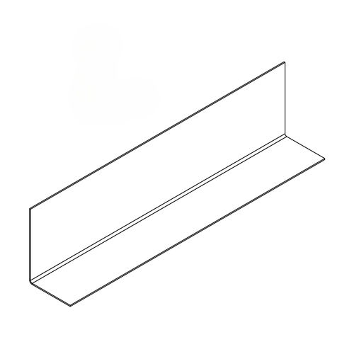 Metallprofil - PERIMETRALE - Vertebra - L / für Fassaden / für Tür