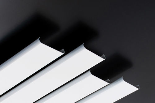 Zwischendecke / galvanisiertem Stahl - A - Vertebra - Aluminium / Lamellen / für den Innenraum