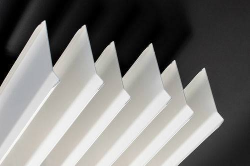 Zwischendecke / galvanisiertem Stahl - LV - Vertebra - Aluminium / Lamellen / für den Innenraum