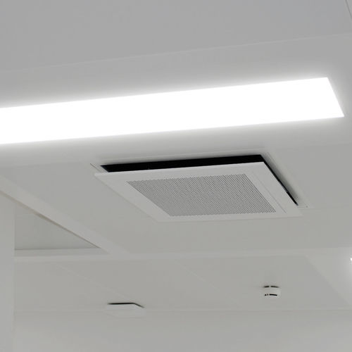 Stahl-Zwischendecke - VERT Z CORRIDOR - Vertebra - Aluminium / Platten / für Büro