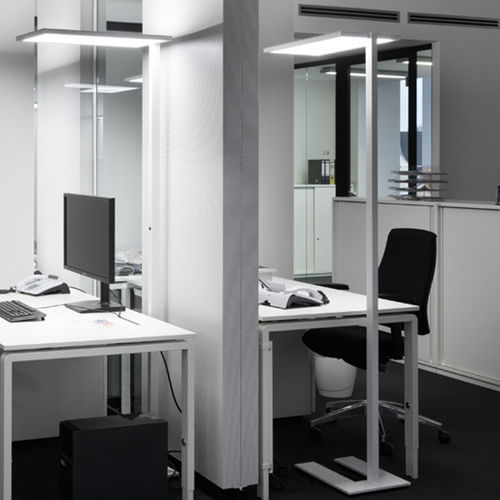 Stehleuchte - AROUND - ADO Lights - anodisiertes Aluminium / Stahl / modern