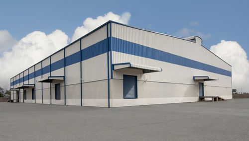 Fertigbau-Gebäude - MASTER BUILDEXS - Stahl / Stahlrahmen / für Lagerung
