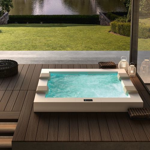 Hydromassagesystem für Badewanne - SECRET SYSTEM - Albatros - für Pool
