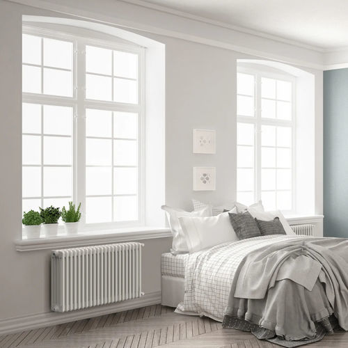 Heißwasser-Heizkörper - MULTICOLONNA 5 - Radiators - modern / Stahl / grau