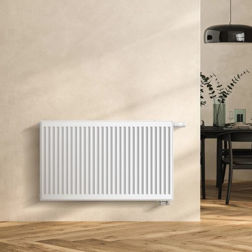 Heißwasser-Heizkörper - PLATTELLA V8 - Radiators - modern / Stahl / grau