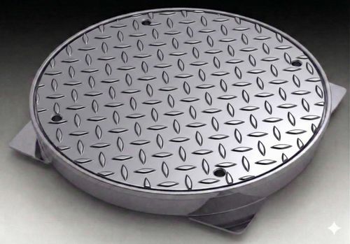 Edelstahl-Schachtdeckel - Inza Inox S.L. - rund / Fertigbau / A15