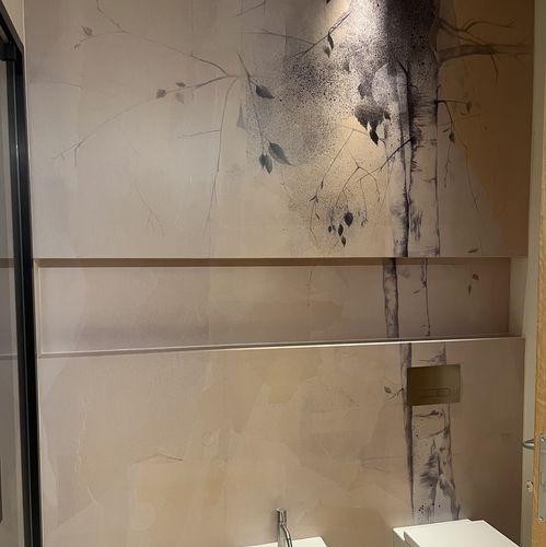 Verkleidungspaneel - IRIALUX WALL with BETULLA ACQUATICA by FLAVIA DECARLI - IRIAL - für Decke / für Innenausbau / wandmontiert