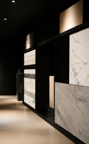 Fliesenständer für Platten - VERTICAL SLIDER - ETALAGE - für Steinplatten / für Proben / für Mosaik