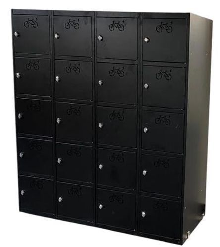 Staufach / pulverbeschichteter Stahl - E-BIKEBOX - CLEVER Series - Metall / Stahl / Polycarbonat