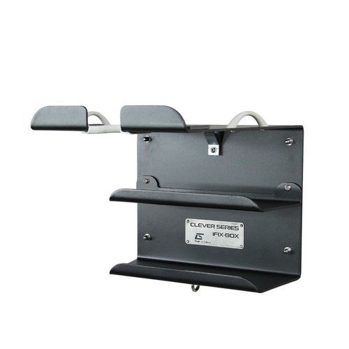 Wandmontierter Fahrradhaken - IFIX‑BOX - CLEVER Series - für Innenbereich / für Garagen / Aluminium
