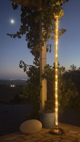 Edelstahlsäule - BAMBU  - LUMINARE (powered by Casablanca de la luz SL) - wasserundurchlässig