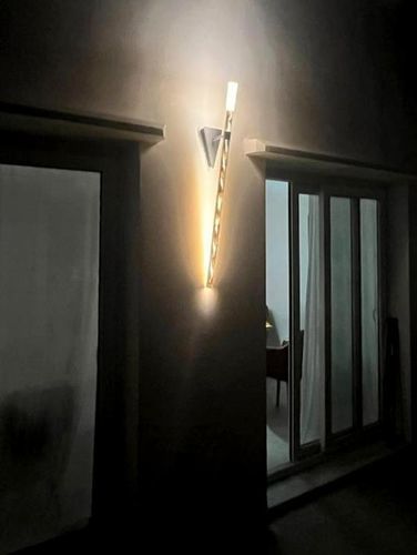 Stil-Wandleuchte - Flama - LUMINARE (powered by Casablanca de la luz SL) - für Außenbereich / Edelstahl / zylinderförmig