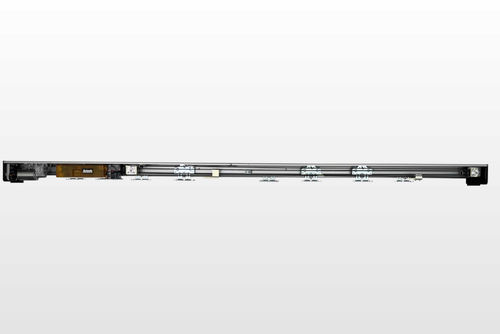 Stellantrieb für Schiebetür - WK120 TWIN SW - Aprimatic - mit eingebautem Notausgang / gleitend / mit Akku
