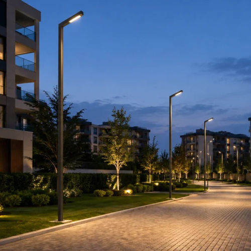 Straßenlaterne - ART-1310 - ARTAY Lighting - modern / Aluminium / mit Diffusor aus Hartglas