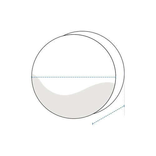 Stoff-Kopfkissenbezug - Round Cushion Cover - Covers & All - Acrylgewebe / TPU / beschichtetes Gewebe