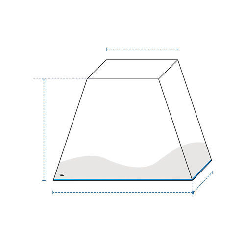 Acryl-Kopfkissenbezug - V Shape Cushion Cover - Covers & All - Polypropylen / abperlendes Gewebe / Stoff