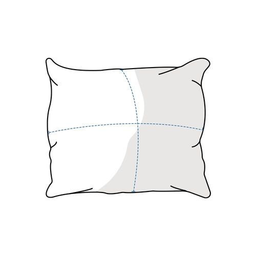 Kopfkissenbezug / abperlendes Gewebe - Custom Pillow Covers - Square - Covers & All - aus Polypropylenfaser / Polyester / Polyurethan