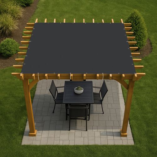 Abdeckung für Pergola / Sonnenschutz - WATERPROOF CUSTOM - Covers & All - PVC / Polyesternetz / Netz