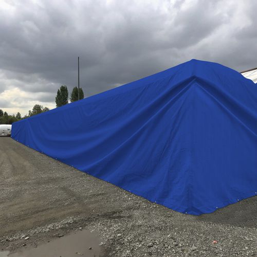Textilplane - CUSTOM INSULATED TARP - Covers & All - Polyethylen (PE) / für Gewächshaus / für Unterstand