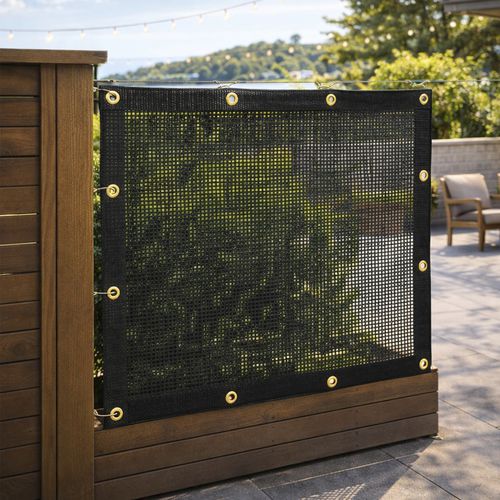 Netzplane - CUSTOM TARPS - Covers & All - Polyester / PVC-beschichtet / für Terrasse