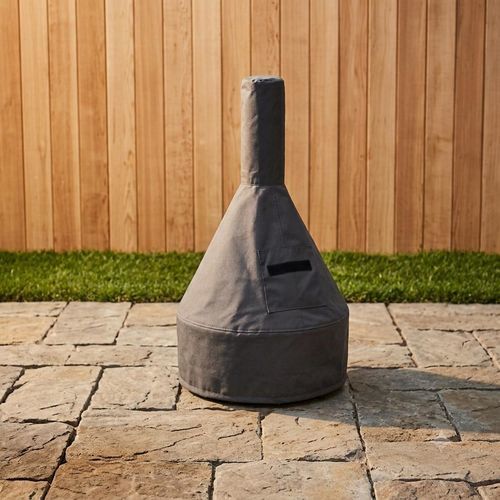 Schutzhülle für Feuerkorb - CAST IRON - Covers & All - für Kamine / für Terrassenheizung / Polyester